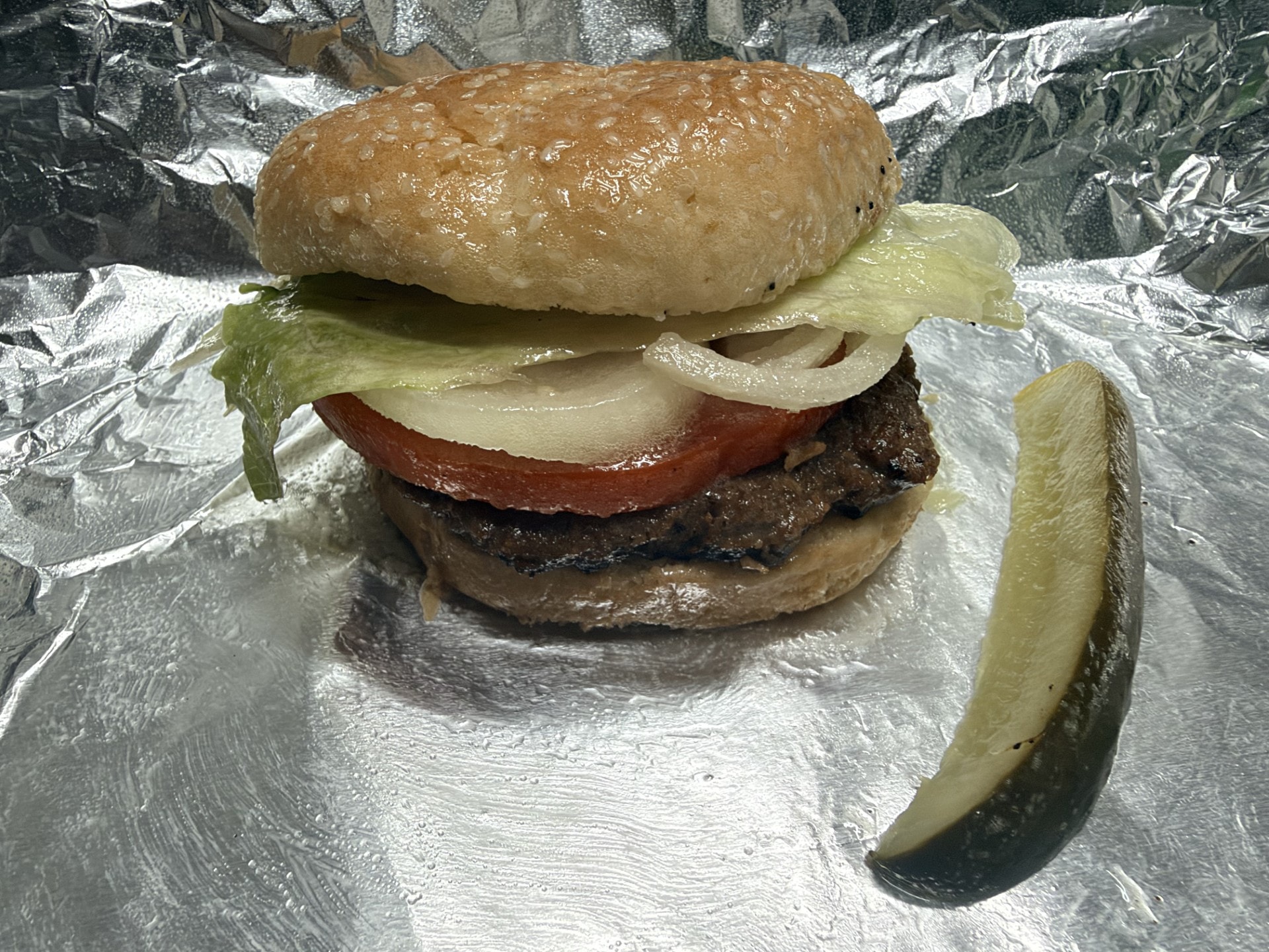 Quarter-Pound Angus Garlic Roasted Hamburger