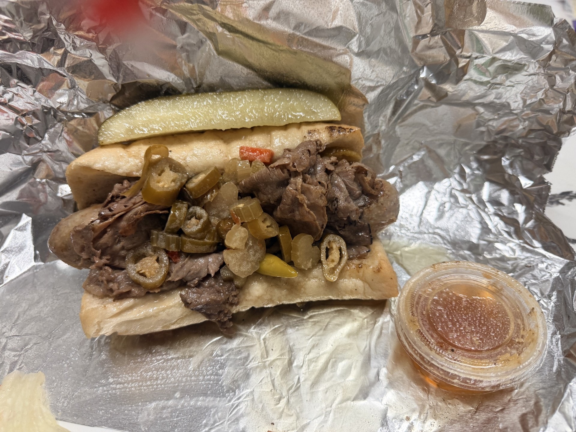 Italian Beef & Italian Sausage Combo